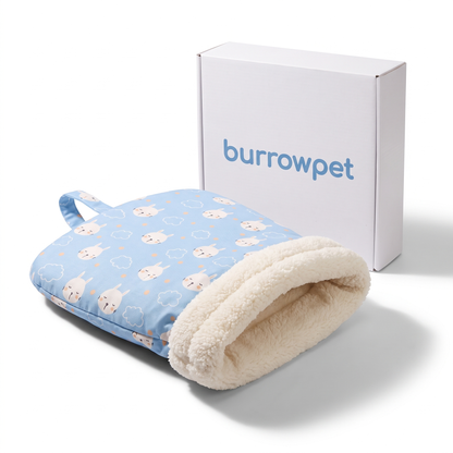 burrowpet fleece bunny burrow bed